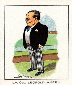 Leopold Charles Maurice Stennett Amery, Engelse conservatieve politicus door Unbekannt