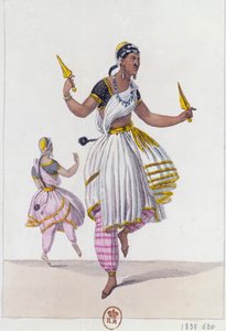 Les Bayaderes, 1838 door Unbekannt
