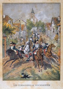 Les Cuirassiers de Reichshoffen, 6 augustus 1870, Frans-Duitse Oorlog, 1870-1871
