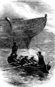 Luitenant Caldwell laat de ketting slippen, Amerikaanse Burgeroorlog, 1861-1865 ca. 1880