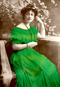 Lilian Braithwaite 1873-1948, Engelse actrice, 1907 door Unbekannt
