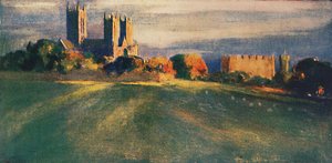 Kathedraal van Lincoln, 1912 door Unbekannt
