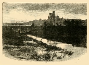 Lincoln, vanaf Witham Bank, 1898 door Unbekannt