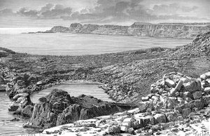 Lindos Bay, Rhodos, Griekenland, ca. 1890 door Unbekannt