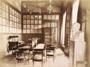 Literatuurkamer, Huis van de Vereniging van Literatuur en Kunsten, Rusland, 1900s door Unbekannt