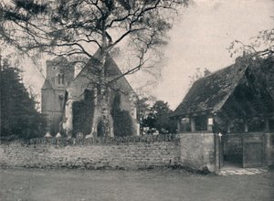 Littlemore Kerk, nabij Oxford, 1904 door Unbekannt