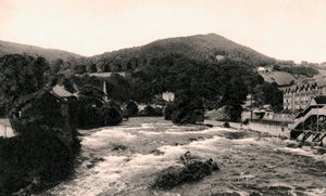 Llangollen, Denbighshire, Wales, begin 20e eeuw door Unbekannt