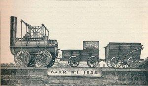 Locomotion no 1, gebouwd voor de Stockton & Darlington Railway door Unbekannt
