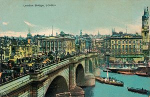 London Bridge, Londen, c1910