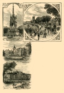 Londen. De westelijke buitenwijken, ca. 1876