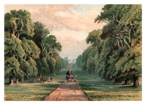 Lange wandeling, Windsor Park, 1880