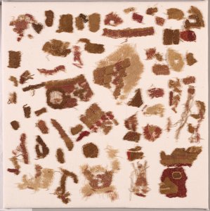 Losse Textiel Fragmenten, ca. 50-650 door Unbekannt