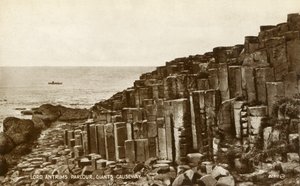 Lord Antrims Salon, Giants Causeway, eind 19e-begin 20e eeuw door Unbekannt