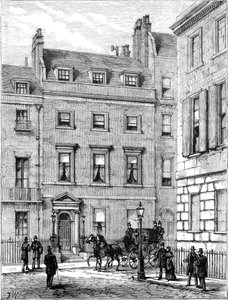 Huis van Lord Beaconsfield, 19, Curzon Street, Mayfair, Londen, 1900 door Unbekannt