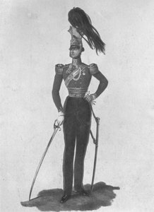 Lord Bingham, 17th Lancers, 1832-1909 door Unbekannt