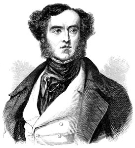 Lord George Bentinck, 1802-1848, 19e eeuw door Unbekannt