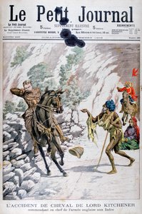 Het paardongeluk van Lord Kitchener, India