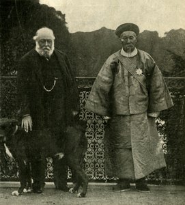 Lord Salisbury en Li Hung Chang, 1901 door Unbekannt