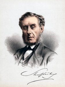 Lord Shaftesbury, Engels staatsman, moraalfilosoof, filantroop en fabrieksvernieuwer, ca. 1880 door Unbekannt
