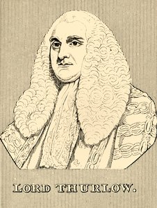 Lord Thurlow, 1731-1806 door Unbekannt