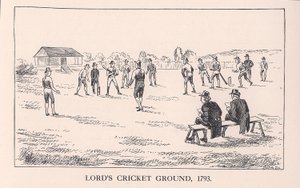 Lords cricketveld, Londen, 1793 door Unbekannt
