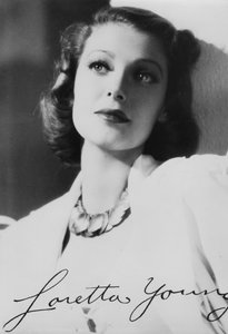 Loretta Young, Amerikaanse actrice, ca. 1930s door Unbekannt
