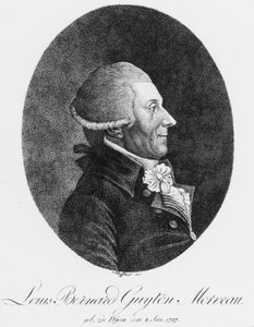 Louis Bernard Guyton Morveau, Franse chemicus en advocaat, ca. 1800 door Unbekannt