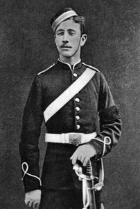 Louis Napoleon, Franse prins keizerlijk, in Brits uniform, 1871-1879 door Unbekannt