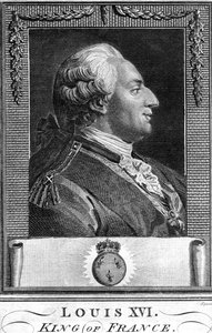 Lodewijk XVI, Koning van Frankrijk door Unbekannt