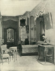 Slaapkamer van Lodewijk XV, uitgevoerd door Maison Soubrier, 1903 door Unbekannt