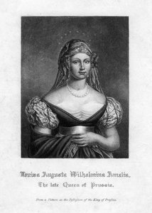 Louise Augusta Wilhelmine Amalie, Koningin van Pruisen door Unbekannt