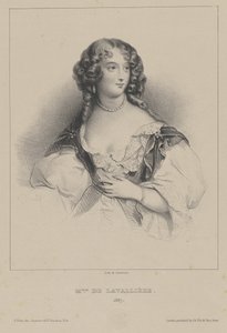 Louise de La Baume Le Blanc, Hertogin van La Vallière door Unbekannt
