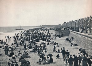 Lowestoft - Op het Zand, 1895