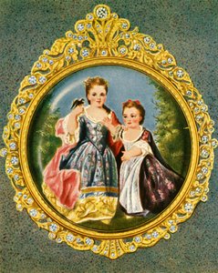 Dochters van Lodewijk XV, 1933 door Unbekannt