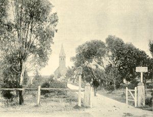 Lutherse Kerk, Tanunda, 1901 door Unbekannt