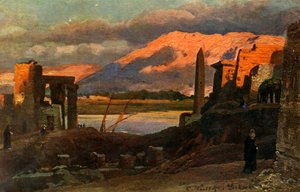 Luxor en de bergen van Thebe, ca. 1918-ca. 1939