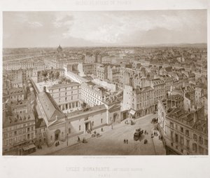 Lycee Bonaparte, Parijs, 1867 door Unbekannt