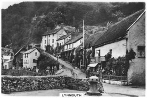 Lynmouth, Devon, Engeland, 1936