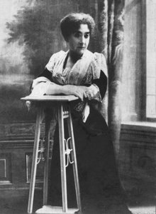 Madame De Peyrebrune, c1893 door Unbekannt