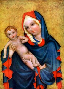 Madonna van Zlata Koruna, c1410 1955 door Unbekannt