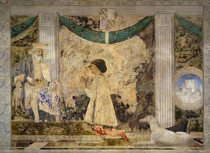 Malatesta voor Sint Sigismund