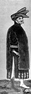 Mannelijke kleding, laat 14e eeuw, 1910 door Unbekannt