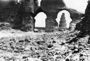 Malwiya toren, Mesopotamië, 1918