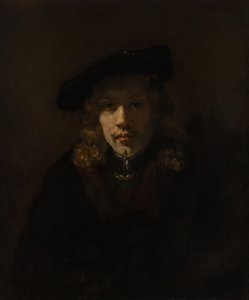 Man met een baret