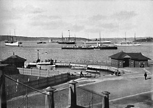 Man o War Trappen en Farm Cove