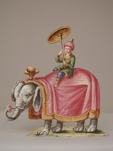 Man op Olifant, 18e eeuw