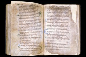 Manche N* 066, Stad Mortain, Schat van de collegiale Saint Evroult, Evangeliaire van de 10e eeuw door Unbekannt