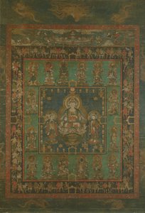 Mandala van Hannya Bosatsu door Unbekannt