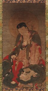 Manjusri, Yuan- of Ming-dynastie, 1279-1644 door Unbekannt