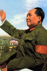 Mao Zedong, Chinese communistische revolutionair en leider, ca. 1950s-1960s door Unbekannt